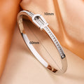Gold Plating Exquisite Stainless Steel Bracelet Fashion Bracelet &